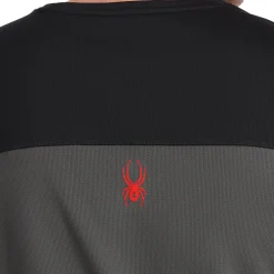 Spyder Baselayers*Mens Stretch Charger Crew - POLAR