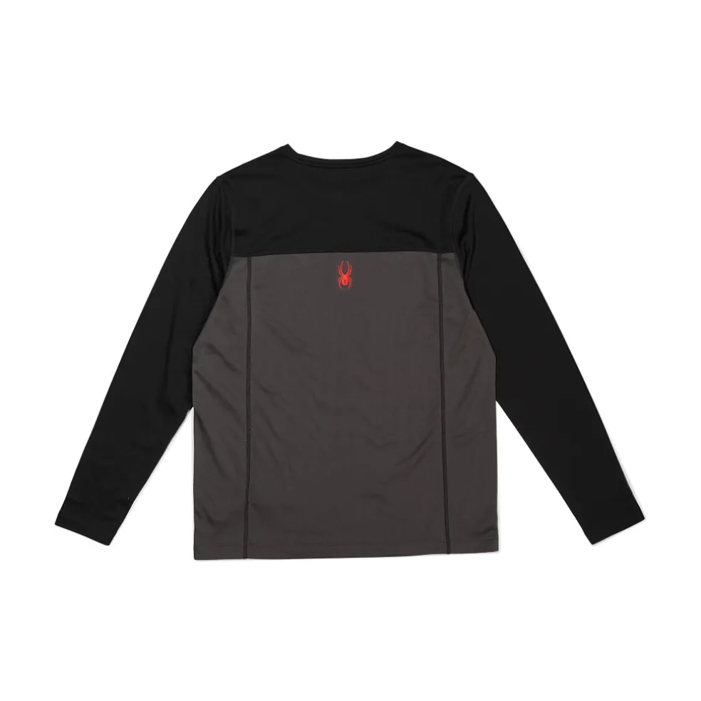 Spyder Baselayers*Mens Stretch Charger Crew - POLAR
