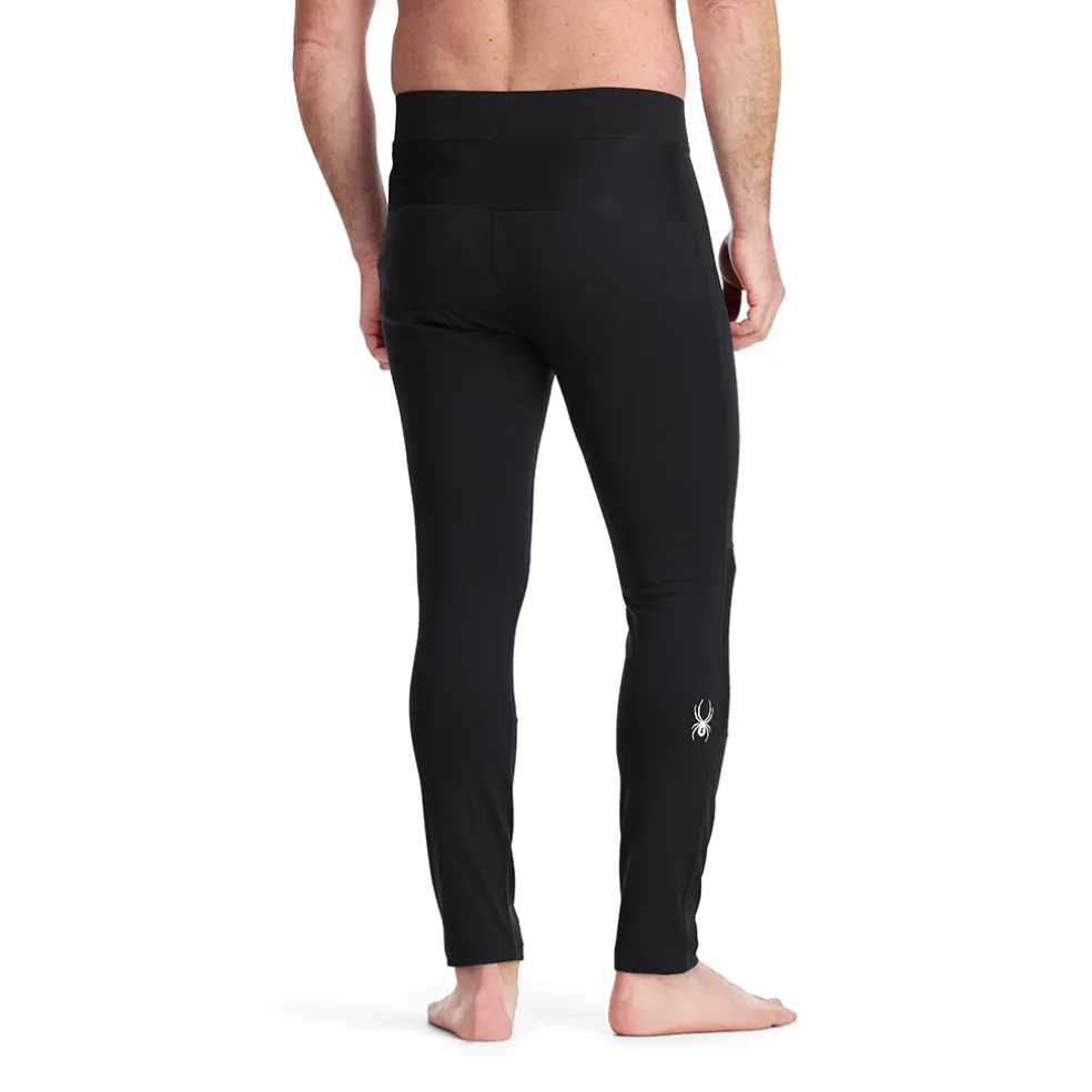 Spyder Baselayers|Freeski*Mens Stretch Charger Pants - BLACK