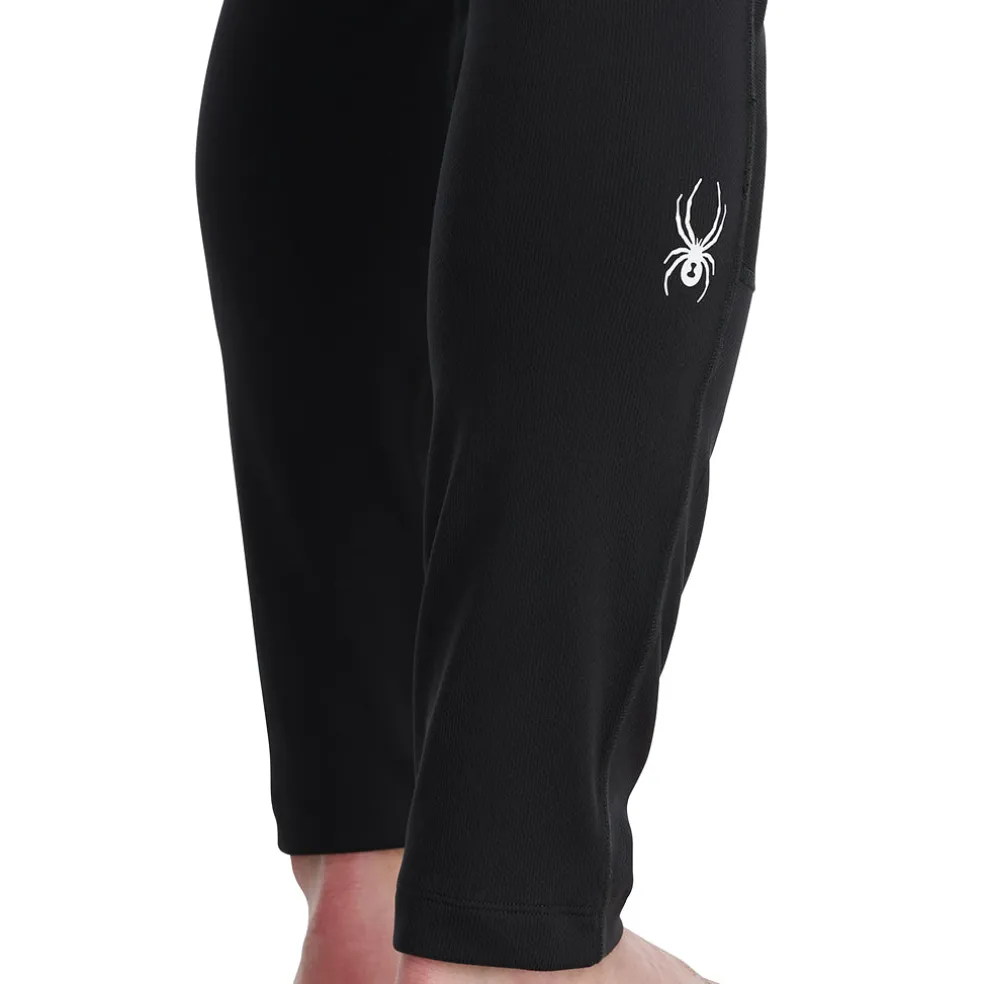 Spyder Baselayers|Freeski*Mens Stretch Charger Pants - BLACK