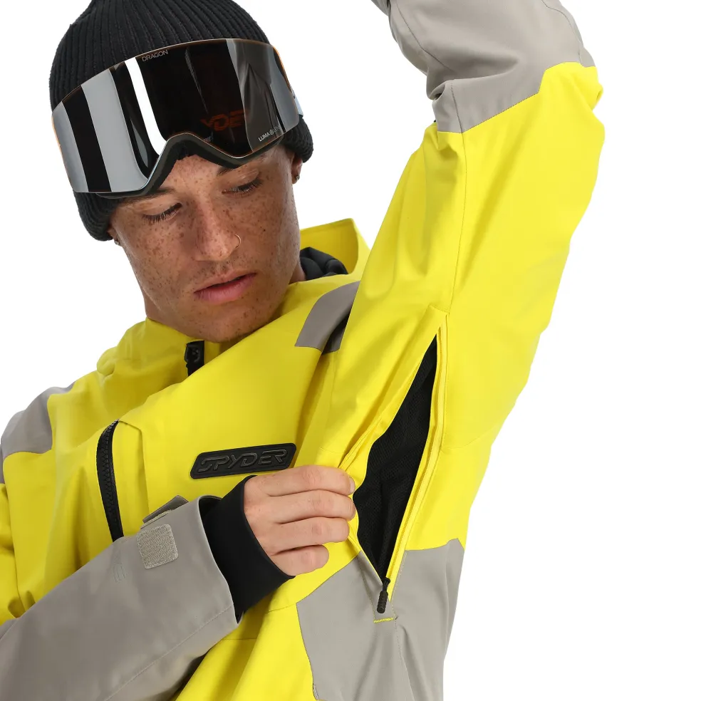 Spyder Shell|Backcountry*Mens Taos - Acid Yellow ACIDYELLOW