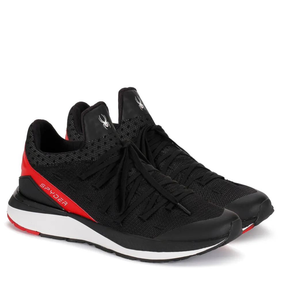 Spyder Sneakers*Mens Tempo - Black/ Fiery Red BLACK/FIERYRED