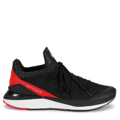 Spyder Sneakers*Mens Tempo - Black/ Fiery Red BLACK/FIERYRED