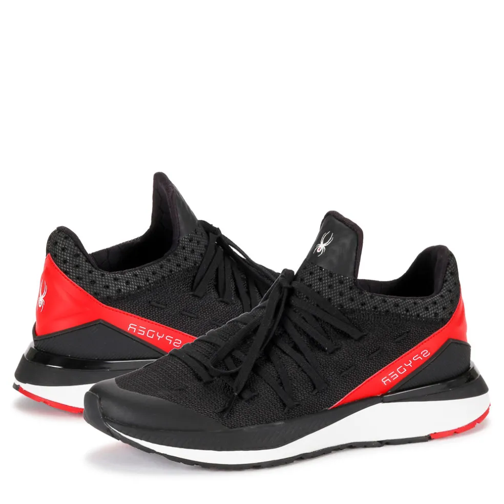 Spyder Sneakers*Mens Tempo - Black/ Fiery Red BLACK/FIERYRED