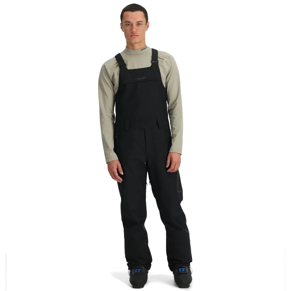 Spyder Bibs|Insulated*Mens Terrain Bib - BLACK