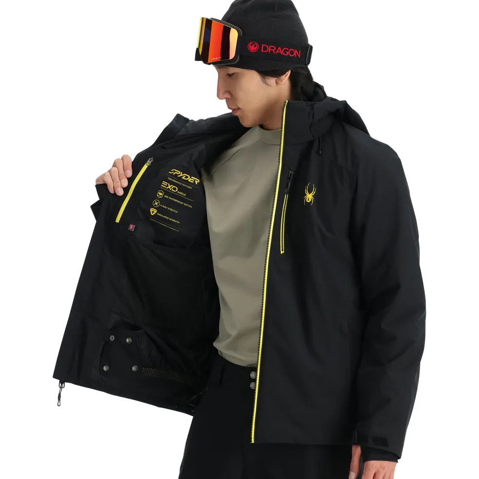 Spyder Insulated*Mens Tripoint - BLACK