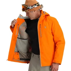 Spyder Insulated*Mens Tripoint - Orange Shock ORANGESHOCK