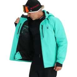 Spyder Insulated*Mens Tripoint - Teal Green TEALGREEN