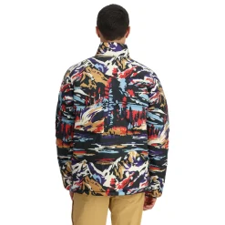 Spyder Midlayers|Down*Mens Windom Down Jacket - Paint By Numbers Purple Flash PAINTBYNUMBERSPURPLEFLASH