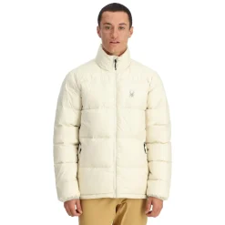 Spyder Midlayers|Down*Mens Windom Down Jacket - Vanilla Latte VANILLALATTE