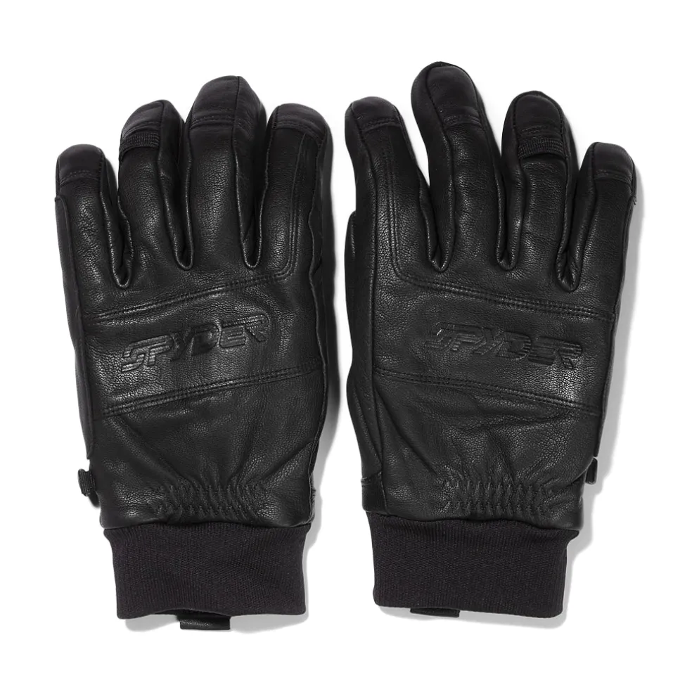 Spyder Gloves|Freeski*Mens Work - BLACK