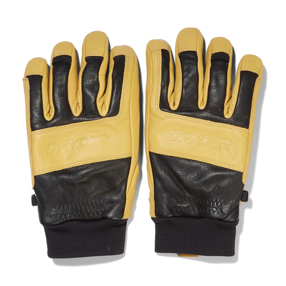 Spyder Gloves|Freeski*Mens Work - NATURAL