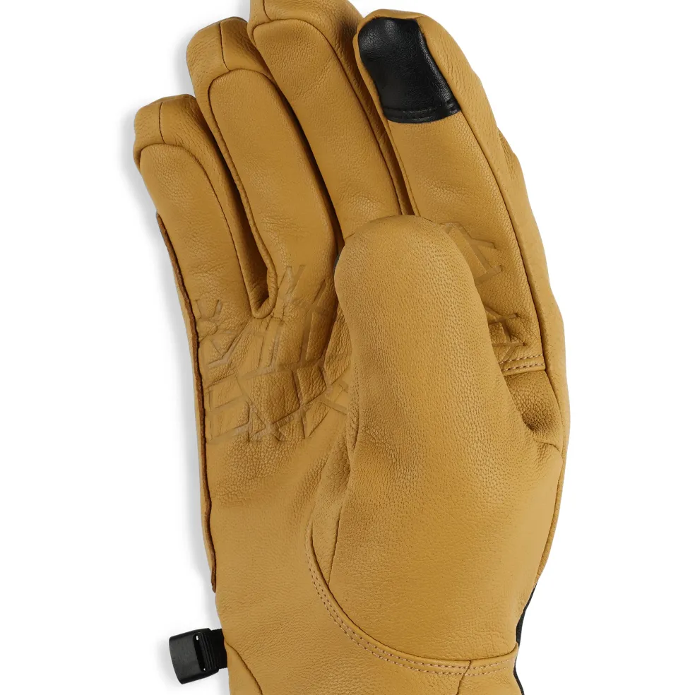 Spyder Gloves|Freeski*Mens Work - NATURAL