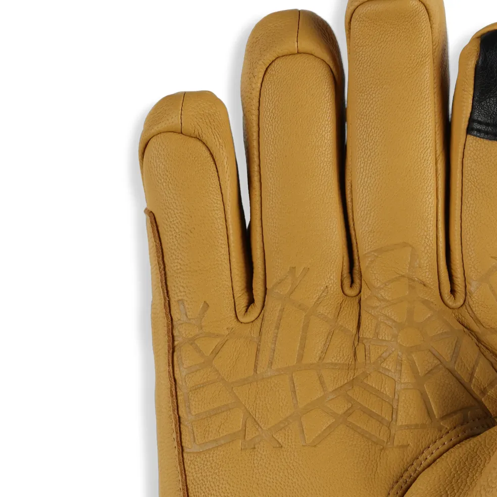 Spyder Gloves|Freeski*Mens Work - NATURAL
