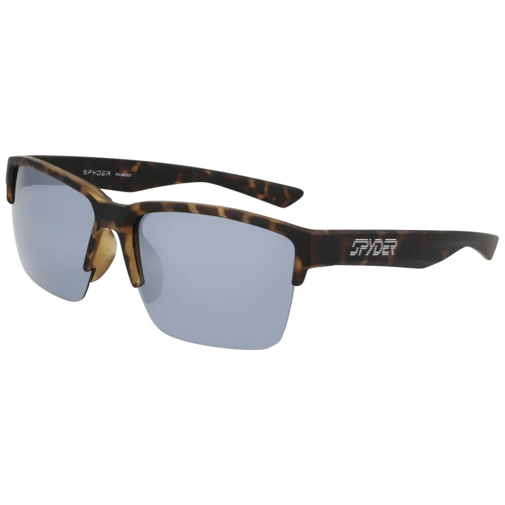 Spyder Eyewear|Eyewear*Modern Semi-Rim Square Sunglasses - TORTOISE