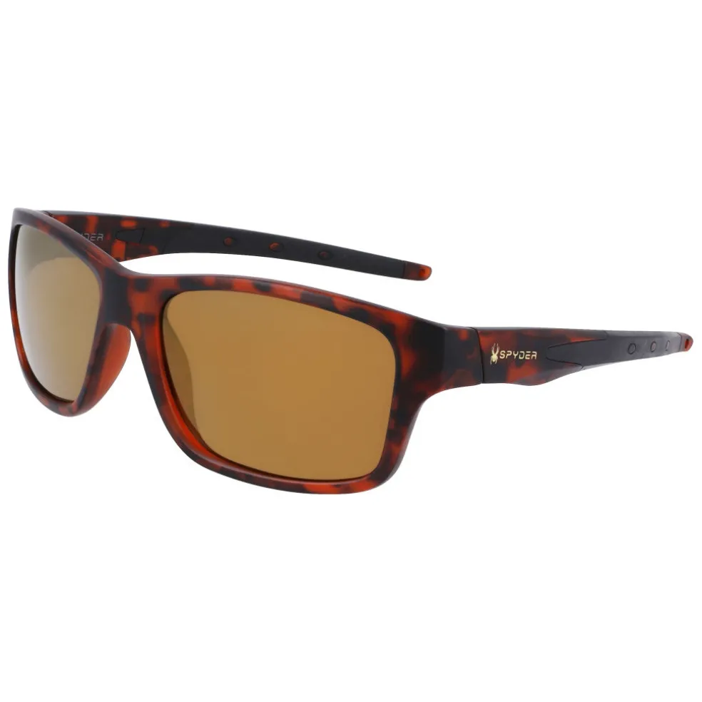 Spyder Eyewear|Eyewear*Rectangular Wrap Sunglasses - TORTOISE