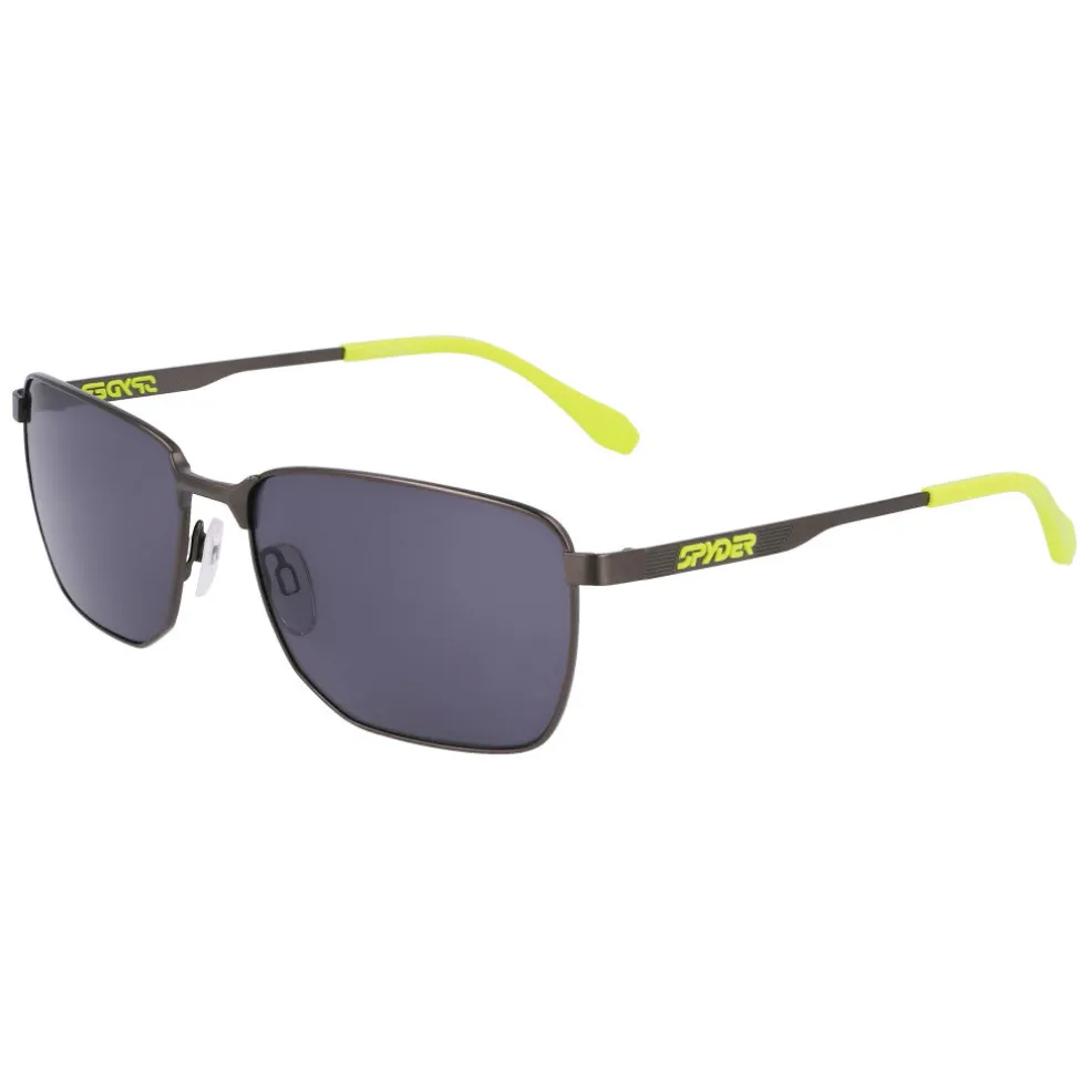 Spyder Eyewear|Eyewear*Retro Metal Square Sunglasses - GRAPHITE