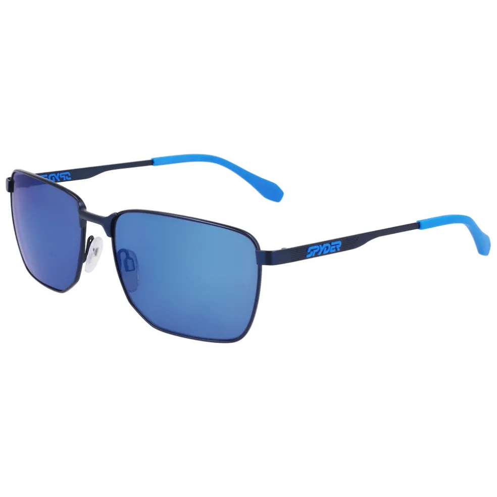 Spyder Eyewear|Eyewear*Retro Metal Square Sunglasses - NAVY
