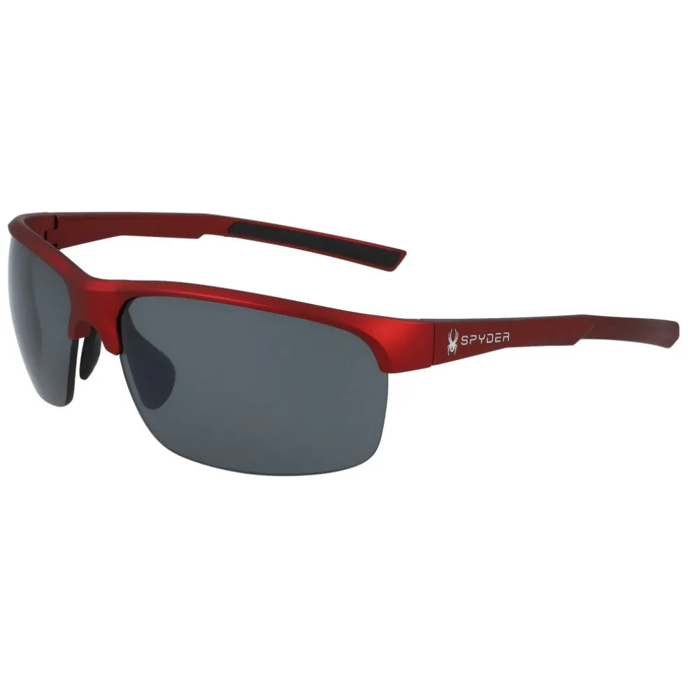 Spyder Eyewear|Eyewear*Semi-Rim Wrap Sunglasses - RED
