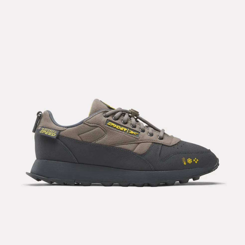 Spyder Sneakers|Sneakers*Unisex X Reebok Classic Leather Trail Shoes - Grey PANTON/PUREGRAY/PANTON