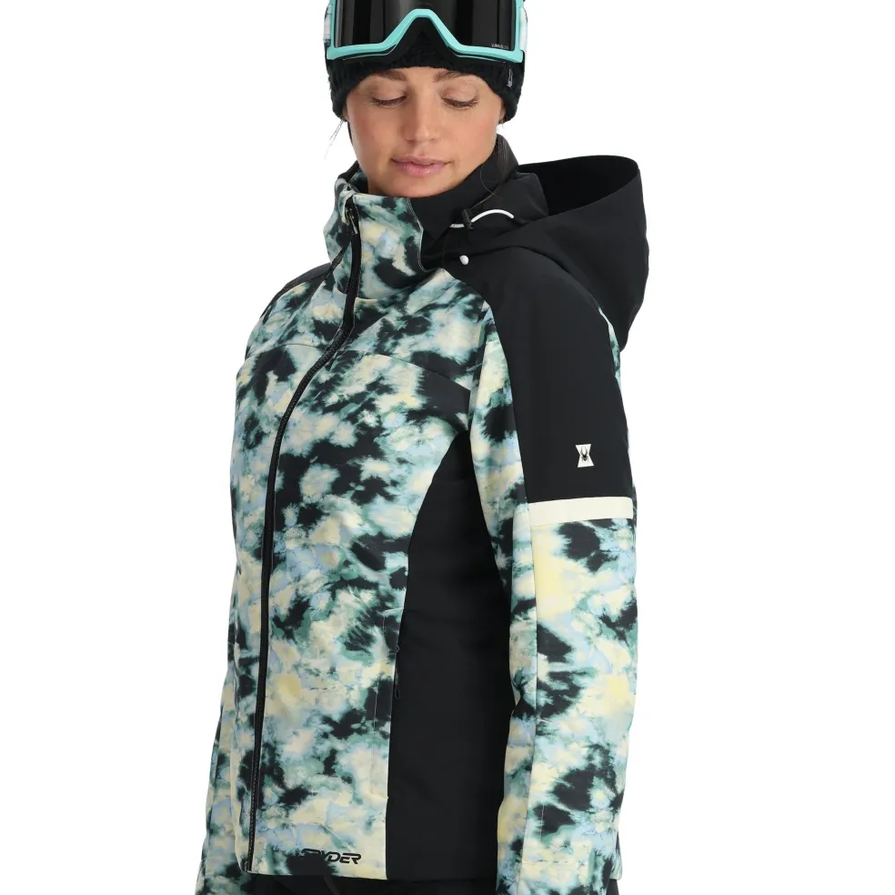 Spyder Insulated*Womens Andorra - Tie Dye Vanilla Latte TIEDYEVANILLALATTE