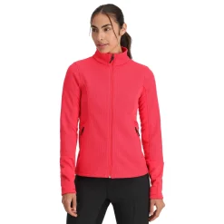 Spyder Midlayers*Womens Bandita Full Zip - Prism Pink PRISMPINK