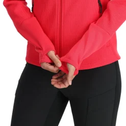 Spyder Midlayers*Womens Bandita Full Zip - Prism Pink PRISMPINK