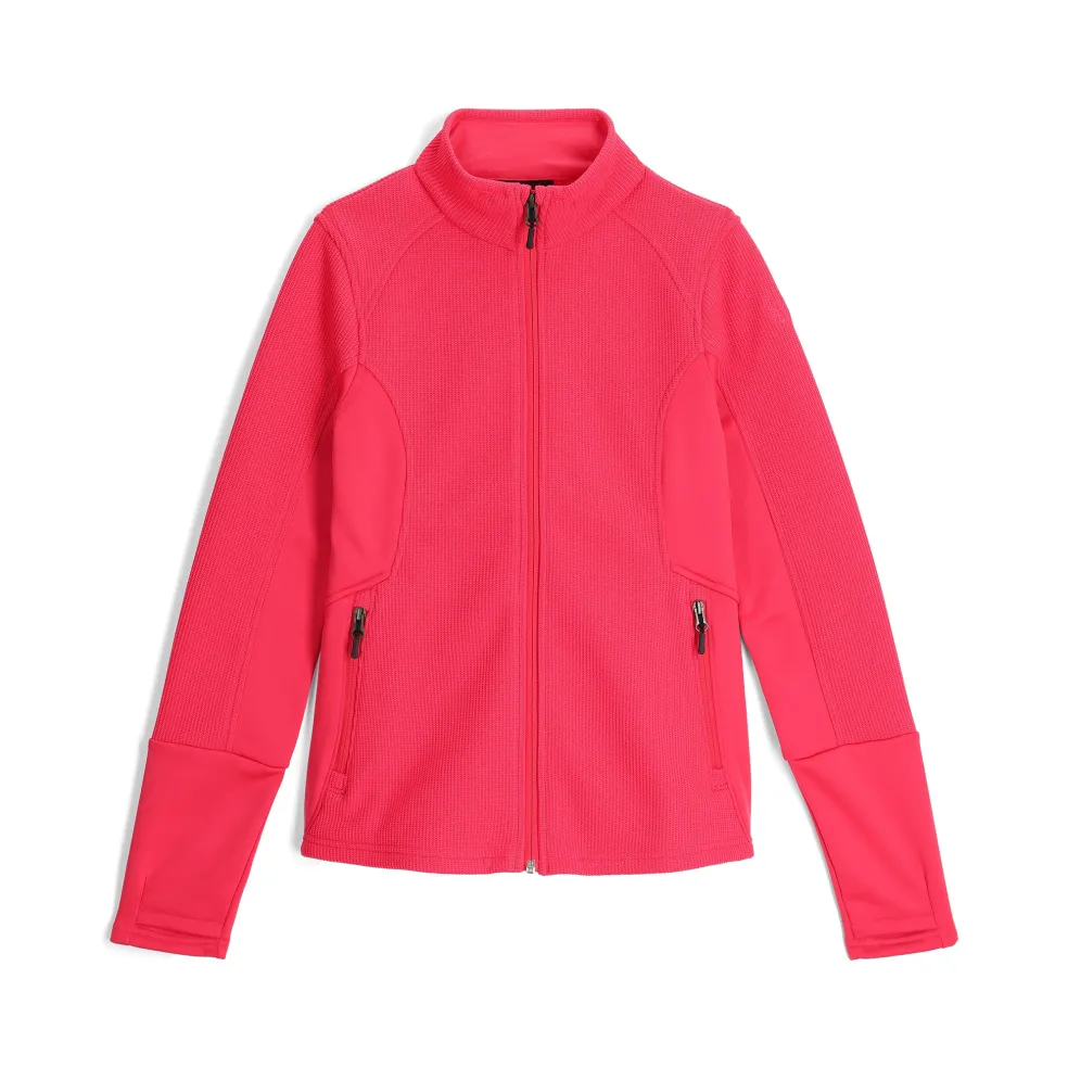 Spyder Midlayers*Womens Bandita Full Zip - Prism Pink PRISMPINK