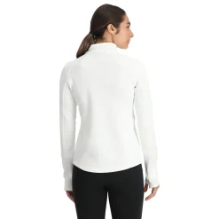 Spyder Midlayers*Womens Bandita Full Zip - WHITE