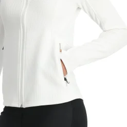 Spyder Midlayers*Womens Bandita Full Zip - WHITE