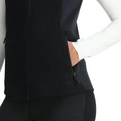 Spyder Fleece|Vests*Womens Bandita Vest - BLACK