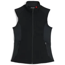 Spyder Fleece|Vests*Womens Bandita Vest - BLACK