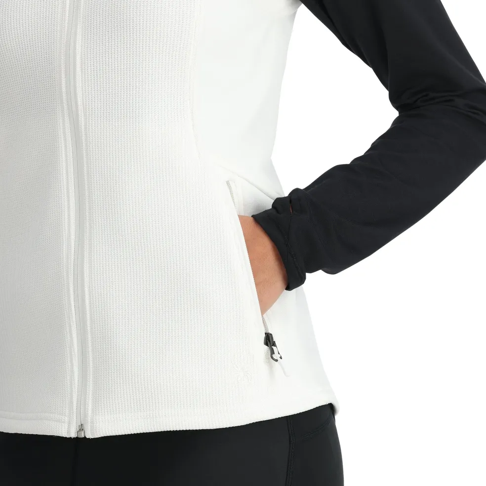 Spyder Fleece|Vests*Womens Bandita Vest - WHITE