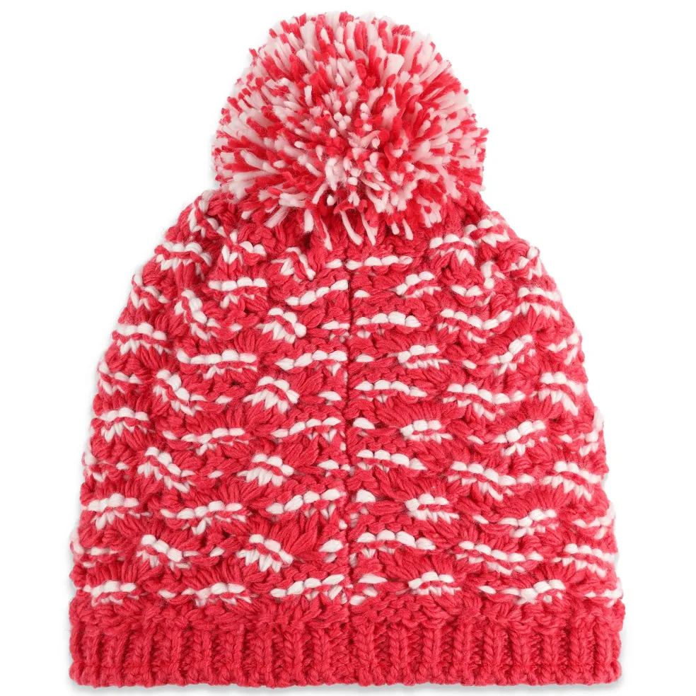 Spyder Hats*Womens Brrr Berry Pom - Prism Pink PRISMPINK