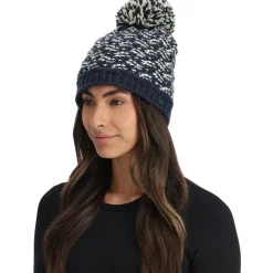 Spyder Hats*Womens Brrr Berry Pom - True Navy TRUENAVY