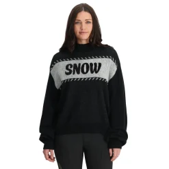 Spyder Midlayers|Freeski*Womens Buttercup - BLACK