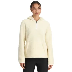 Spyder Midlayers|Freeski*Womens Cloud Fleece Hoodie - Vanilla Latte VANILLALATTE