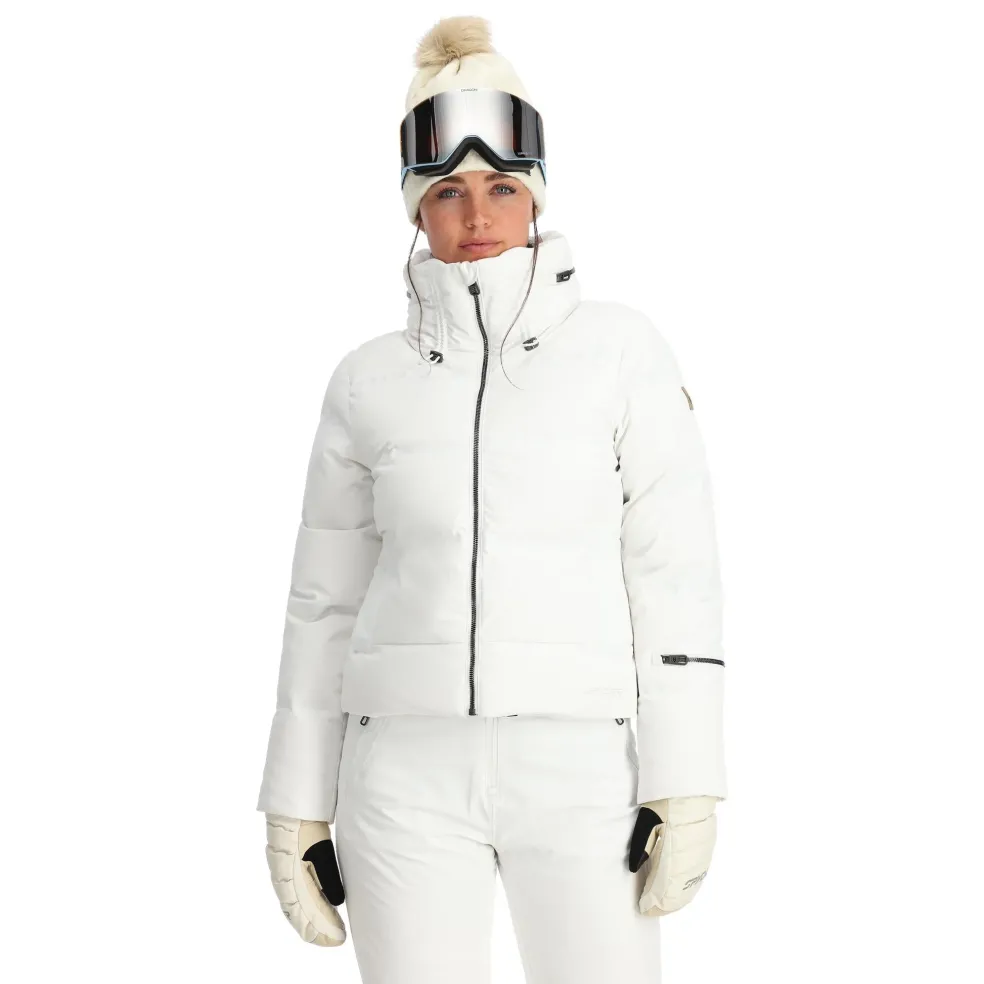 Spyder Midlayers|Down*Womens Falline - WHITE