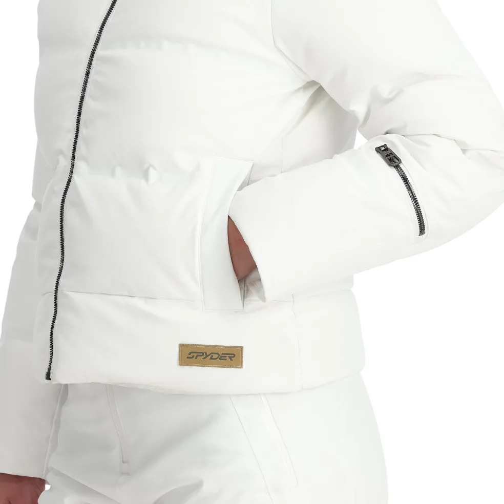 Spyder Midlayers|Down*Womens Falline - WHITE