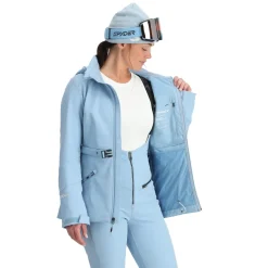 Spyder Softshell*Womens Glacial Softshell - Blue Drift BLUEDRIFT