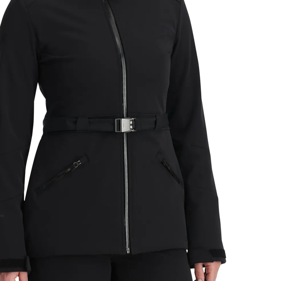 Spyder Softshell*Womens Glacial Softshell - BLACK