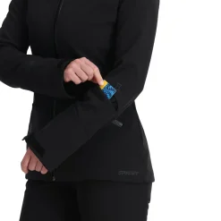Spyder Softshell*Womens Glacial Softshell - BLACK