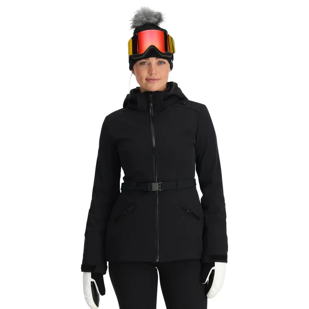 Spyder Softshell*Womens Glacial Softshell - BLACK