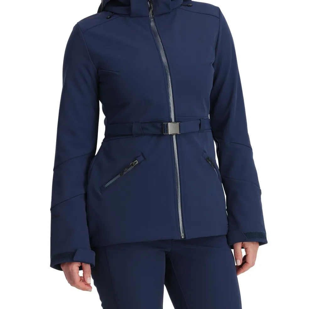 Spyder Softshell*Womens Glacial Softshell - True Navy TRUENAVY