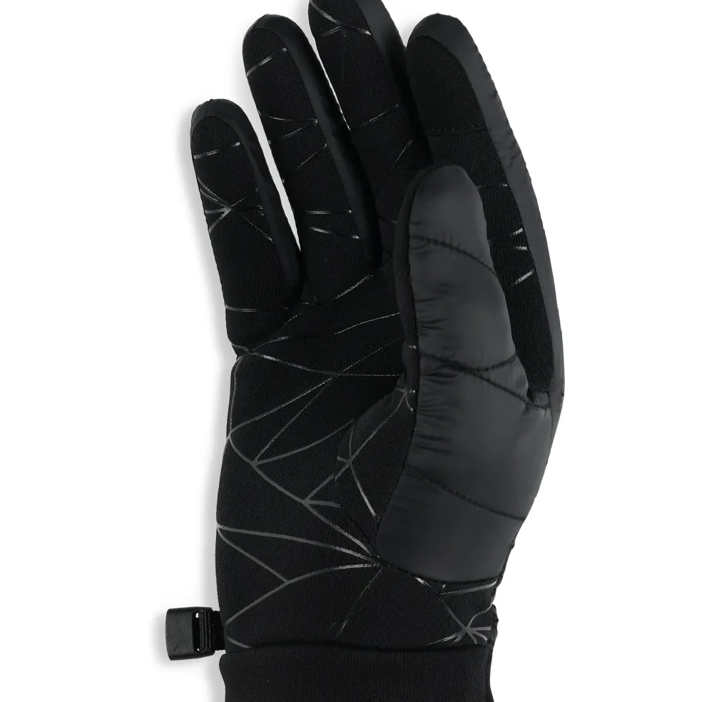 Spyder Gloves|Freeski*Womens Glissade Hybrid - BLACK