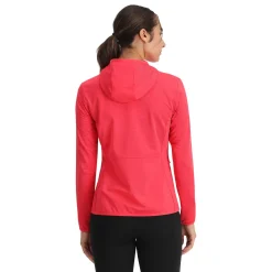 Spyder Midlayers|Fleece*Womens Gridweb Fleece Hoodie - Prism Pink PRISMPINK