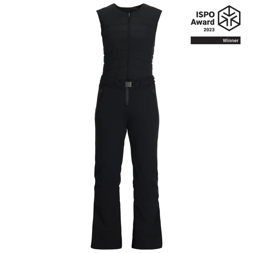 Spyder Insulated*Womens On Piste Bib - BLACK