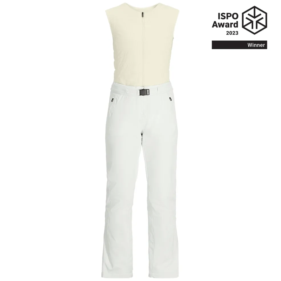 Spyder Insulated*Womens On Piste Bib - WHITE