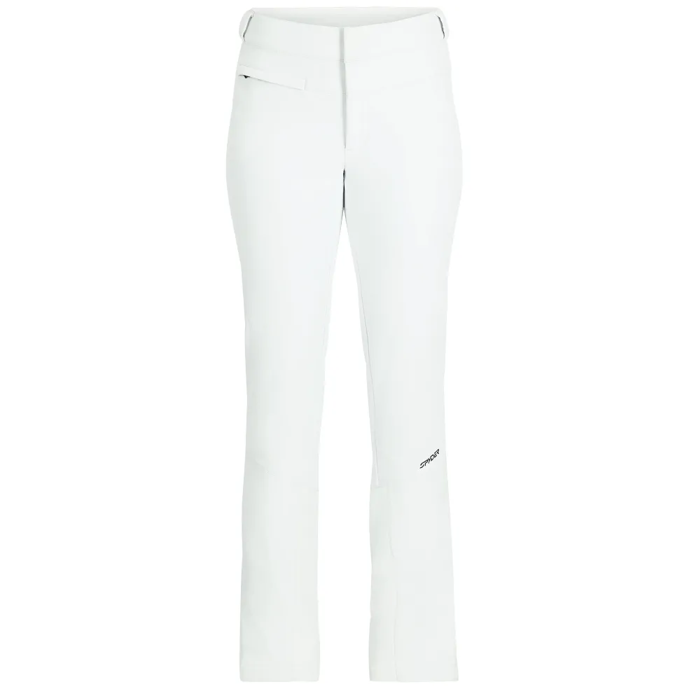 Spyder Softshell*Womens Orb Softshell Pants - WHITE
