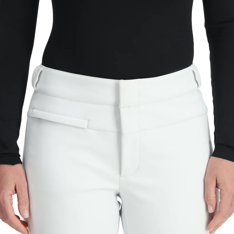 Spyder Softshell*Womens Orb Softshell Pants - WHITE